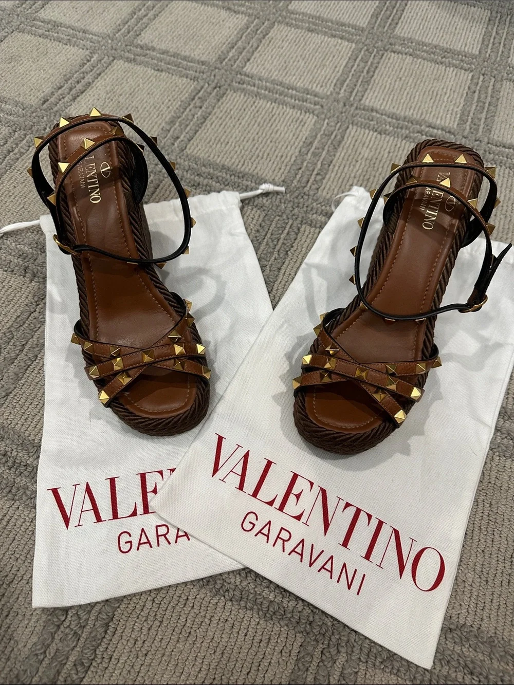 Valentino Wedge Sandals
